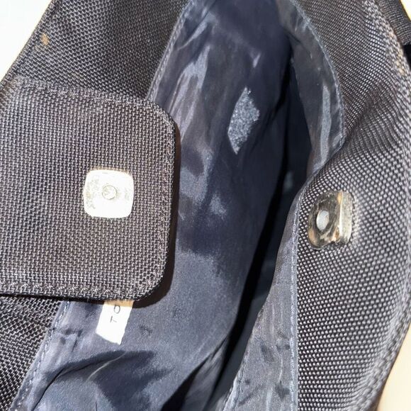 Tommy Hilfiger Black Canvas Tote Bag - Picture 10 of 15